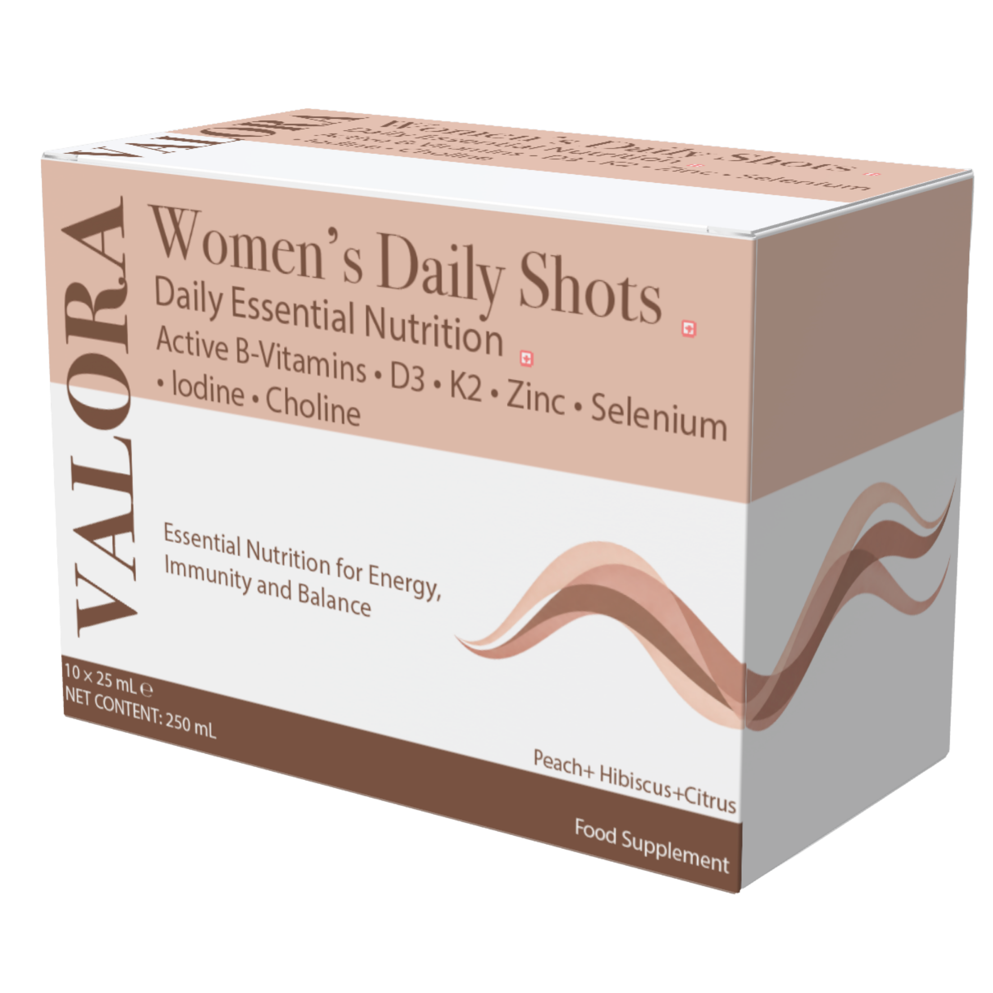 VALORA Women's Daily packaging